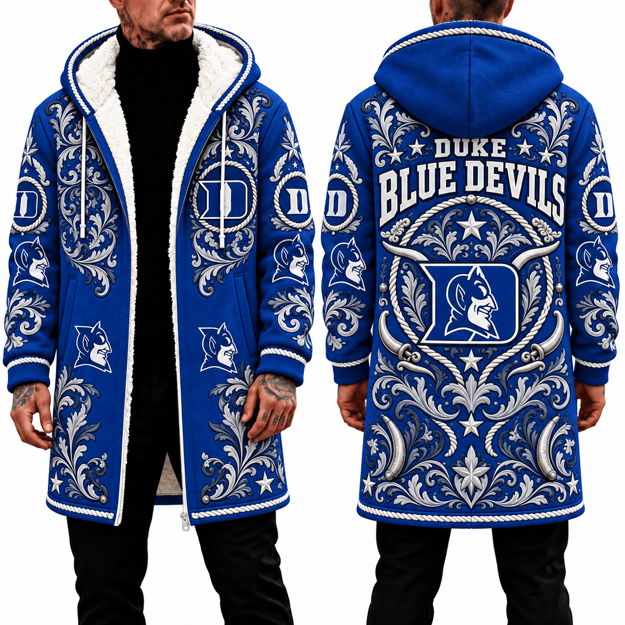 Duke Blue Devils Men's Hood Coat