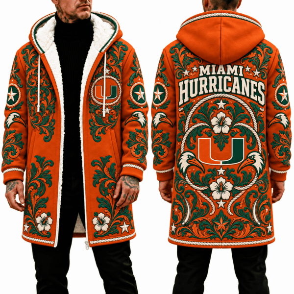 Miami Hurricanes Men's Hood Coat