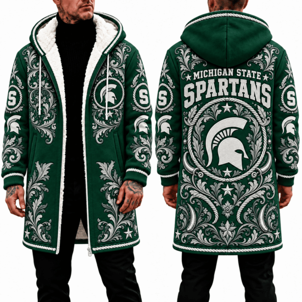 Michigan State Spartans Men's Hood Coat
