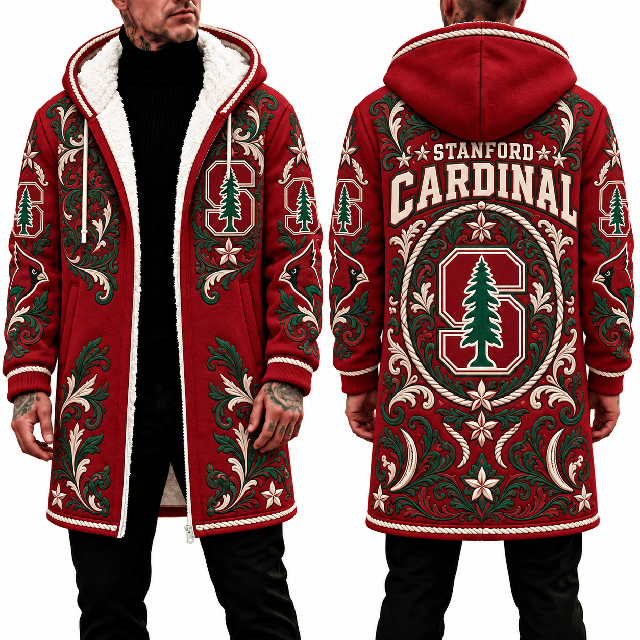 Stanford Cardinal Men's Hood Coat