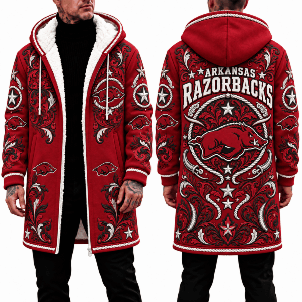 Arkansas Razorbacks Men's Hood Coat