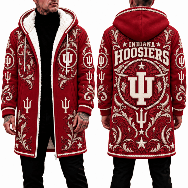 Indiana Hoosiers Men's Hood Coat