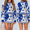 Kentucky Wildcats Women's Argyle Shirt & Skirt Set