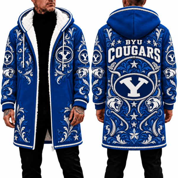 BYU Cougars Men's Hood Coat