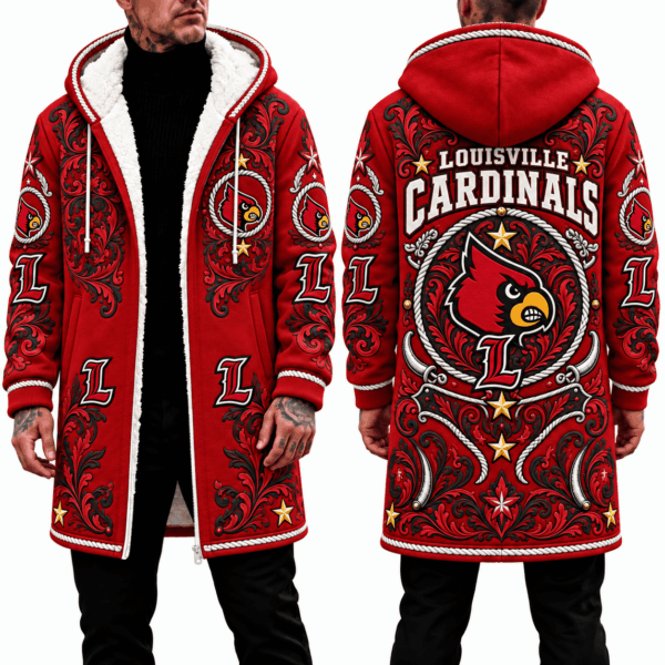Louisville Cardinals Men's Hood Coat