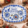 Duke Blue Devils Christmas Plate for Family