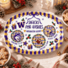 Washington Huskies Christmas Plate for Family