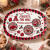 Arkansas Razorbacks Christmas Plate for Family