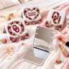 Oklahoma Sooners Floral Mirror