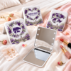 Kansas State Wildcats Floral Mirror