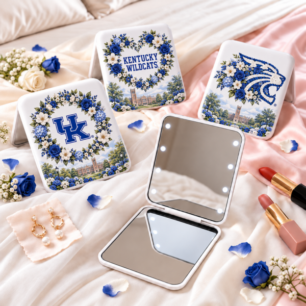 Kentucky Wildcats Floral Mirror