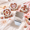 Iowa State Cyclones Floral Mirror