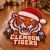 Clemson Tigers Custom Shape Floor Mat Chirstmas Gift