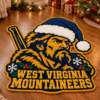 West Virginia Mountaineers Custom Shape Floor Mat Chirstmas Gift
