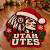 Utah Utes Custom Shape Floor Mat Chirstmas Gift
