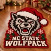 NC State Wolfpack Custom Shape Floor Mat Chirstmas Gift
