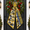 Michigan Wolverines Christmas Wreath Sash