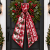 Alabama Crimson Tide Christmas Wreath Sash