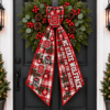 NC State Wolfpack Christmas Wreath Sash