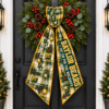 Baylor Bears Christmas Wreath Sash