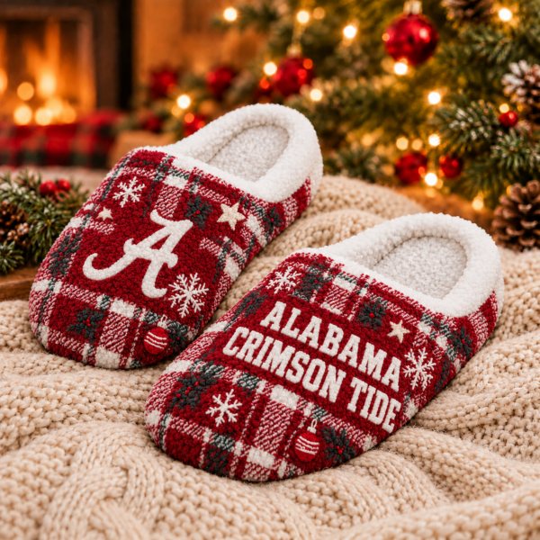 Alabama Crimson Tide Christmas Fluffy Sleepers