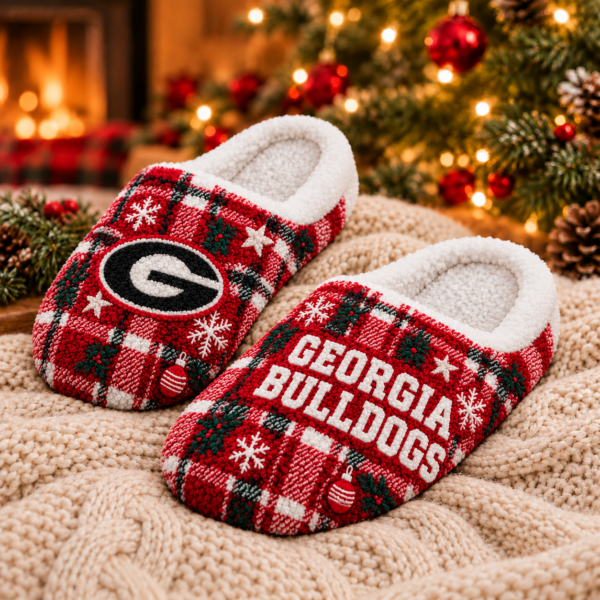 Georgia Bulldogs Christmas Fluffy Sleepers