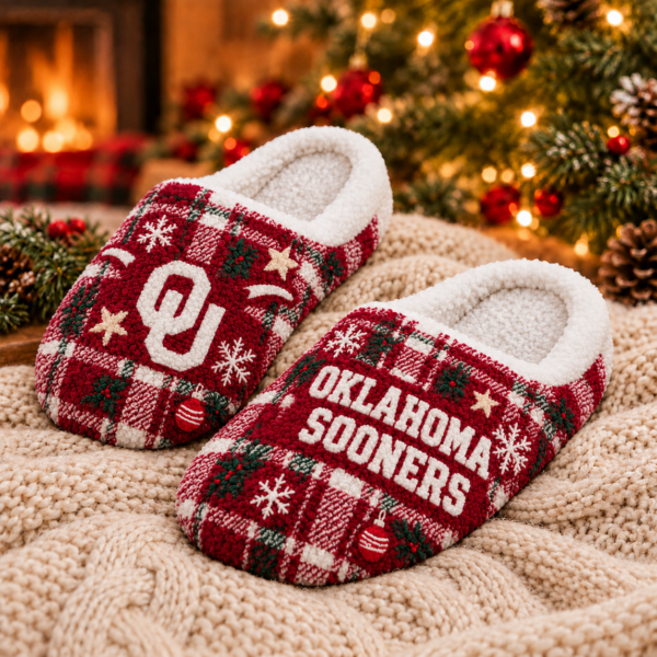 Oklahoma Sooners Christmas Fluffy Sleepers