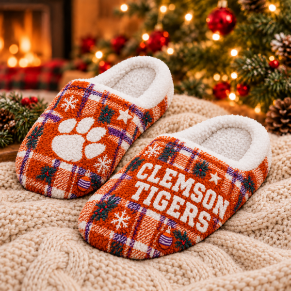 Clemson Tigers Christmas Fluffy Sleepers