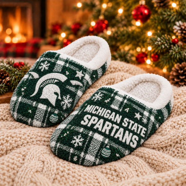 Michigan State Spartans Christmas Fluffy Sleepers