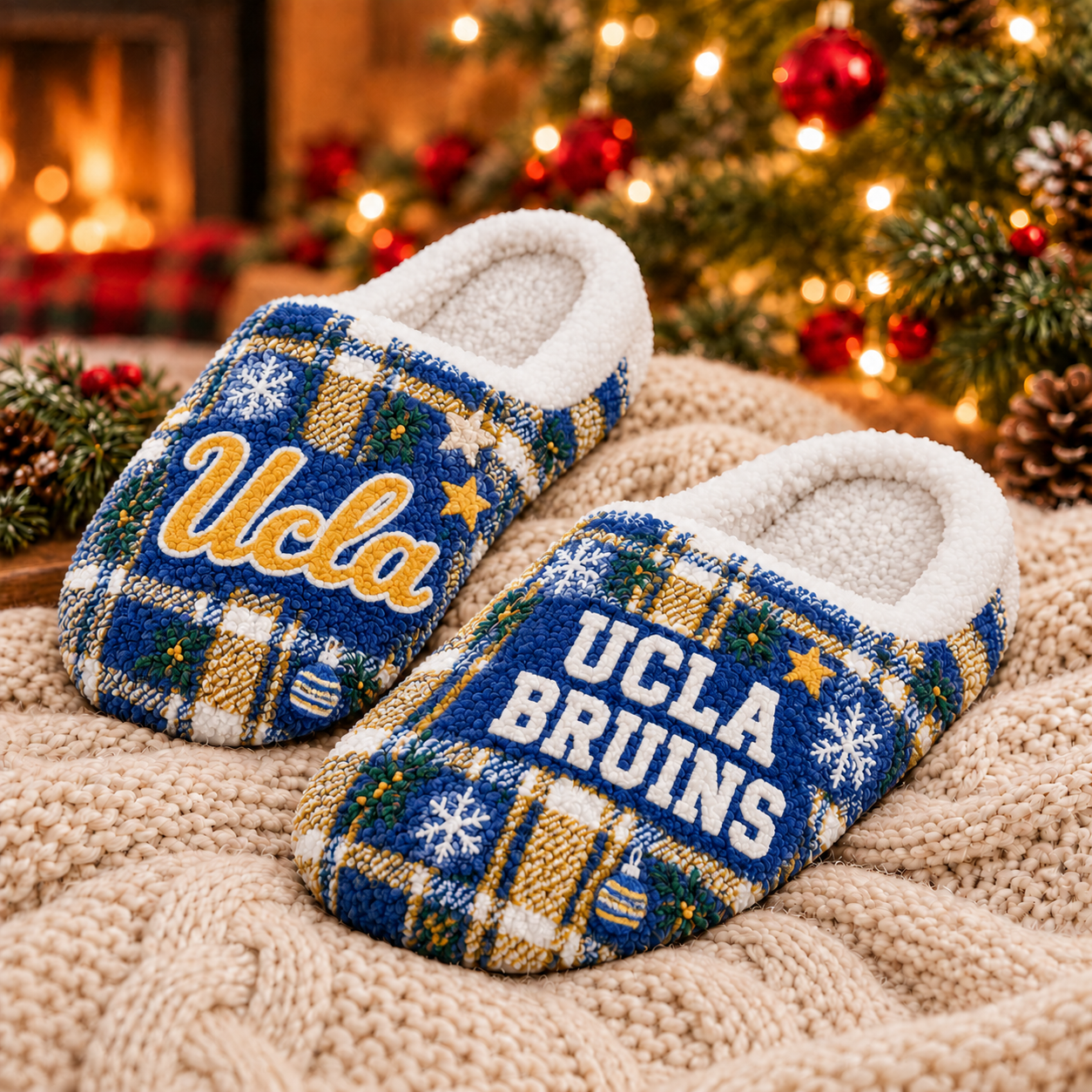 UCLA Bruins Christmas Fluffy Sleepers