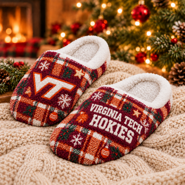 Virginia Tech Hokies Christmas Fluffy Sleepers