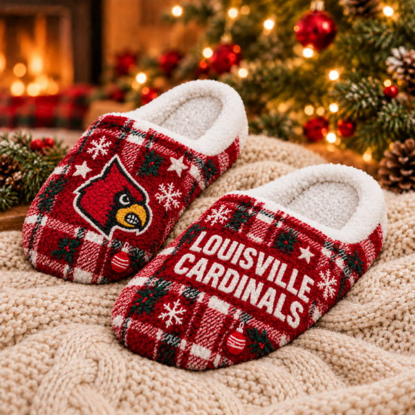 Louisville Cardinals Christmas Fluffy Sleepers