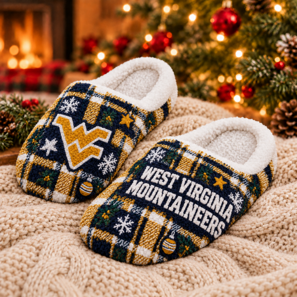 West Virginia Mountaineers Christmas Fluffy Sleepers