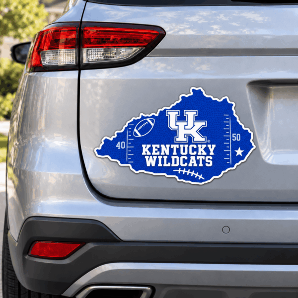 Kentucky Wildcats Metal Car Sticker