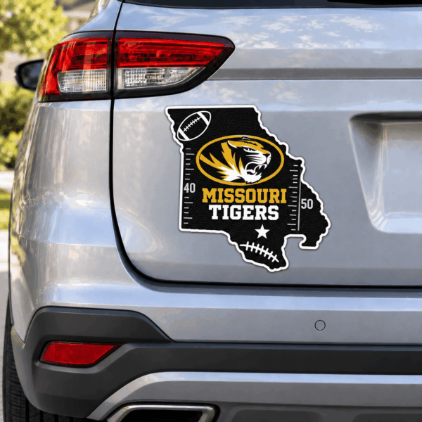 Missouri Tigers Metal Car Sticker
