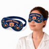 Auburn Tigers Floral Sleep Mask