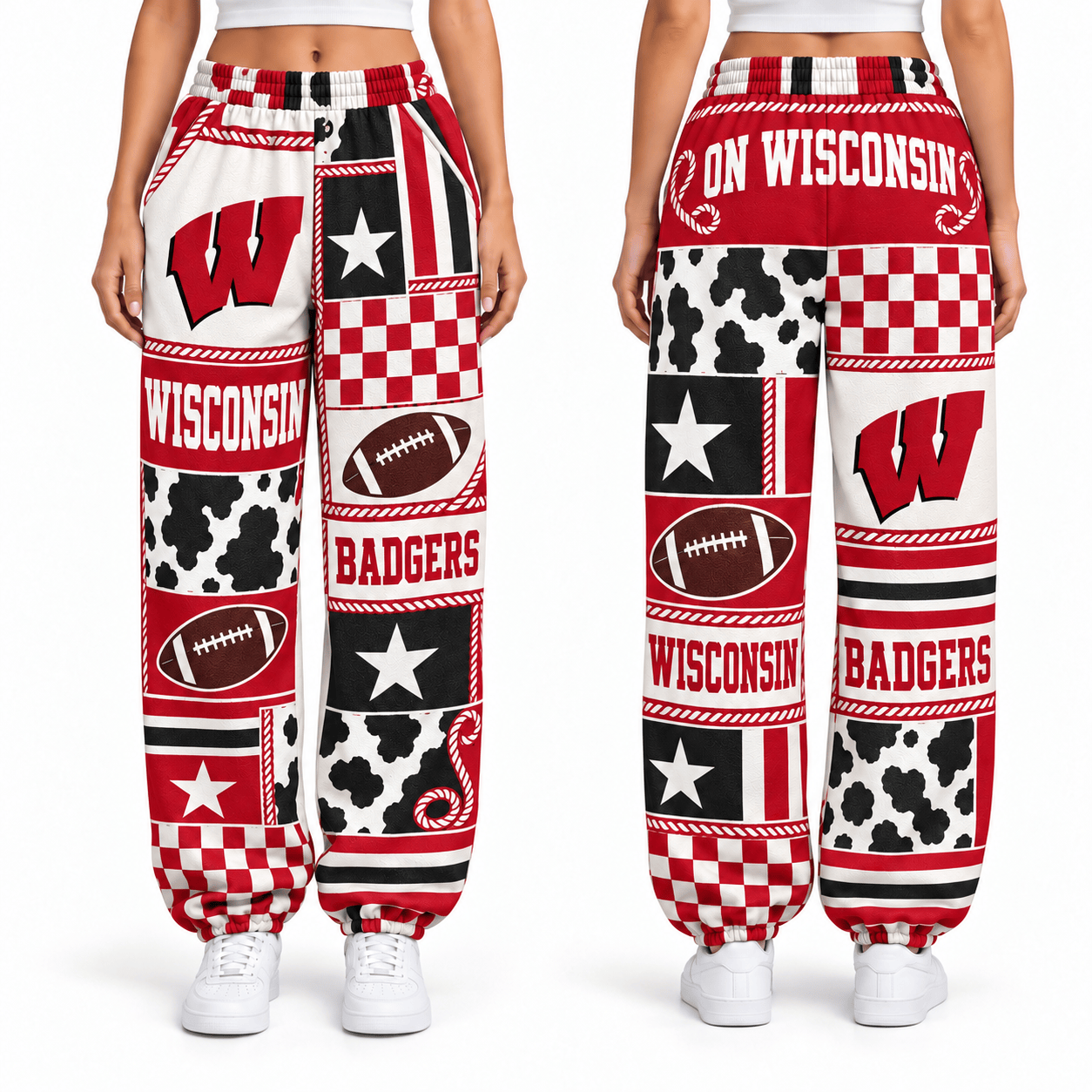 Wisconsin Badgers Casual Sport Pant