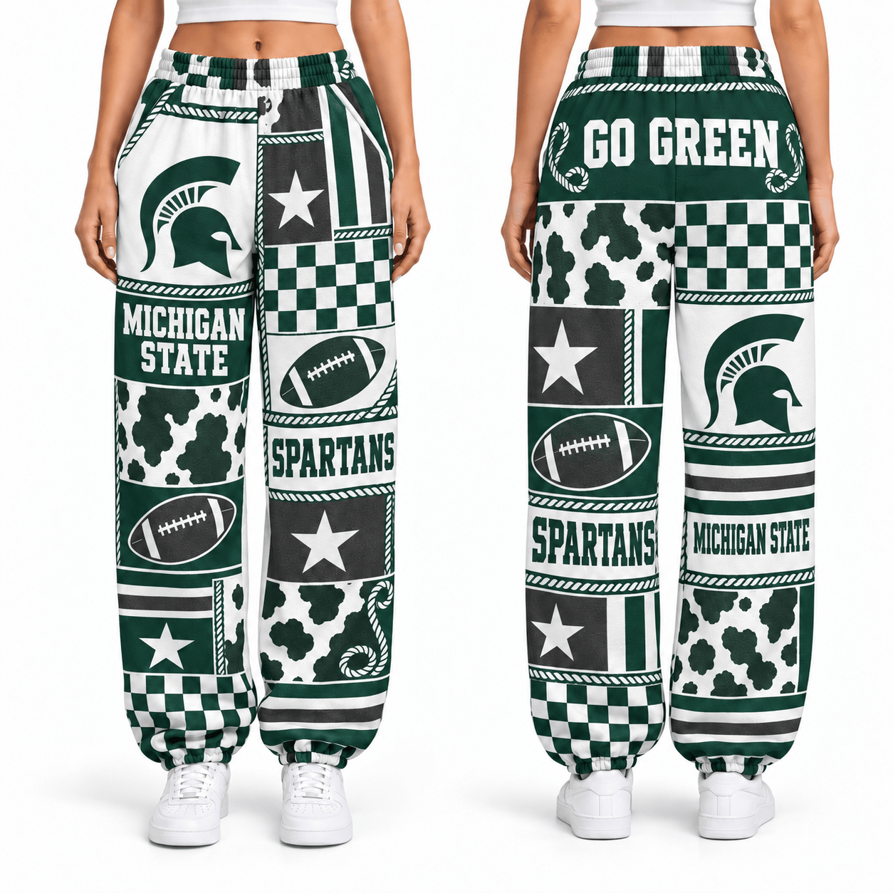 Michigan State Spartans Casual Sport Pant