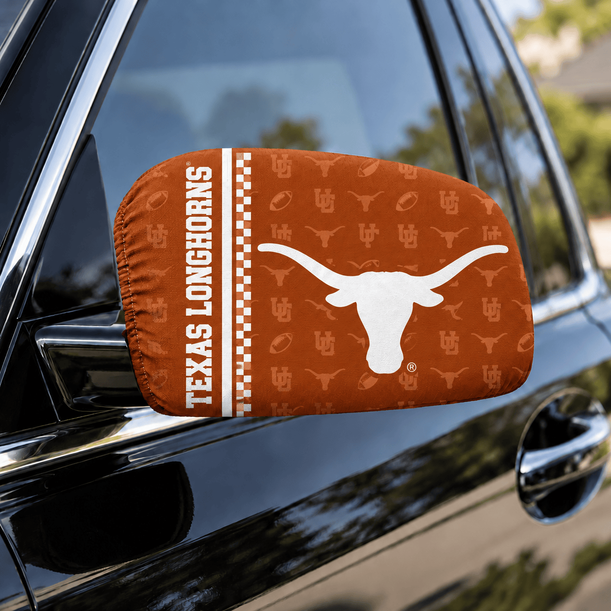 Texas Longhorns Car Rearview Mirror Cover