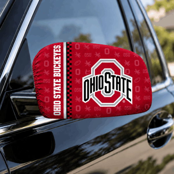 Ohio State Buckeyes Car Rearview Mirror Cover