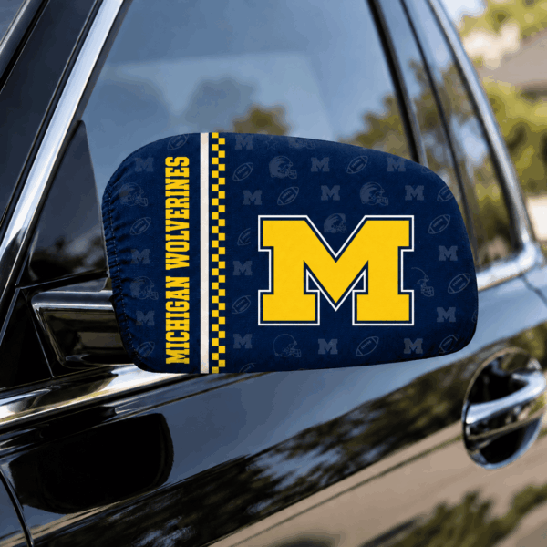 Michigan Wolverines Car Rearview Mirror Cover