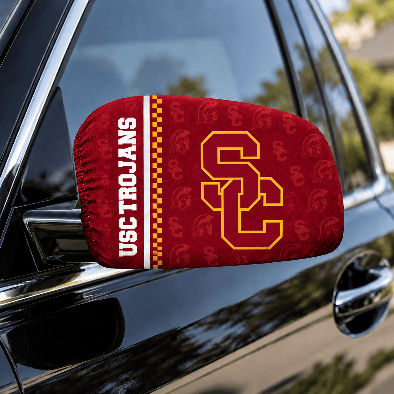 USC Trojans Car Rearview Mirror Cover