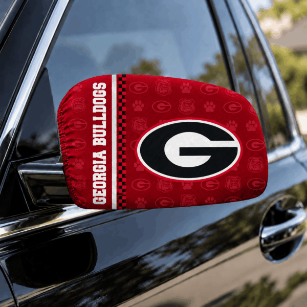 Georgia Bulldogs Car Rearview Mirror Cover