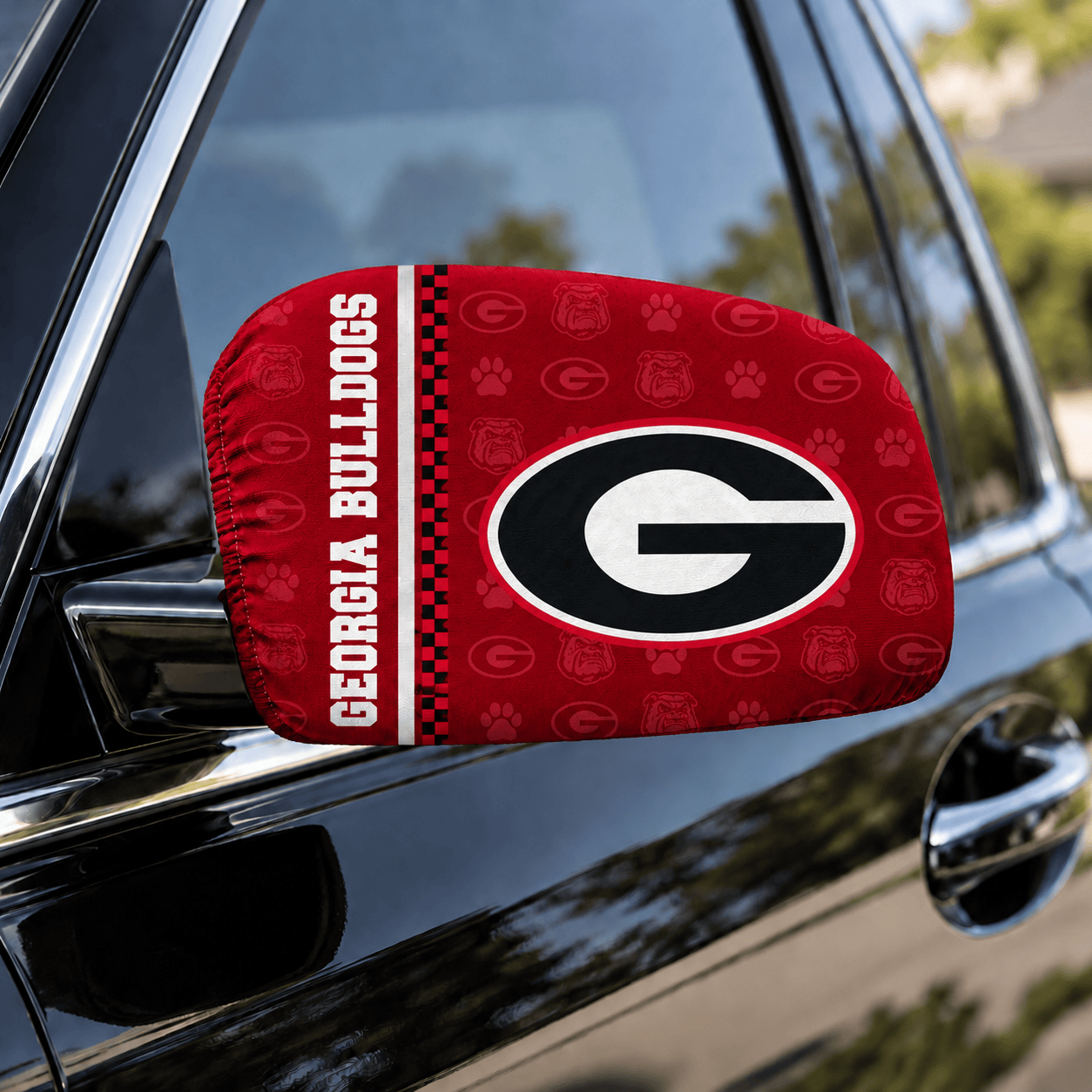 Georgia Bulldogs Car Rearview Mirror Cover
