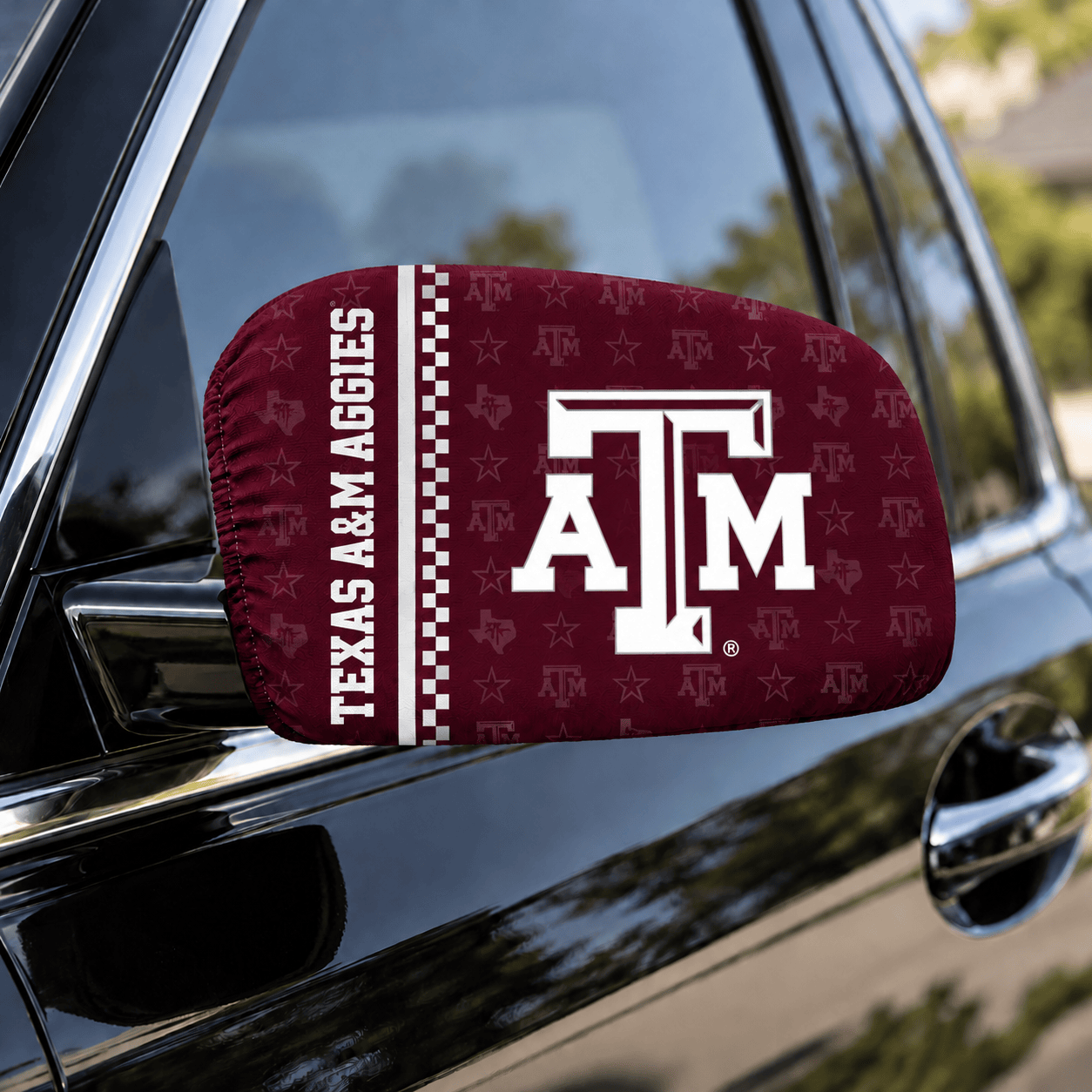 Texas A&M Aggies Car Rearview Mirror Cover