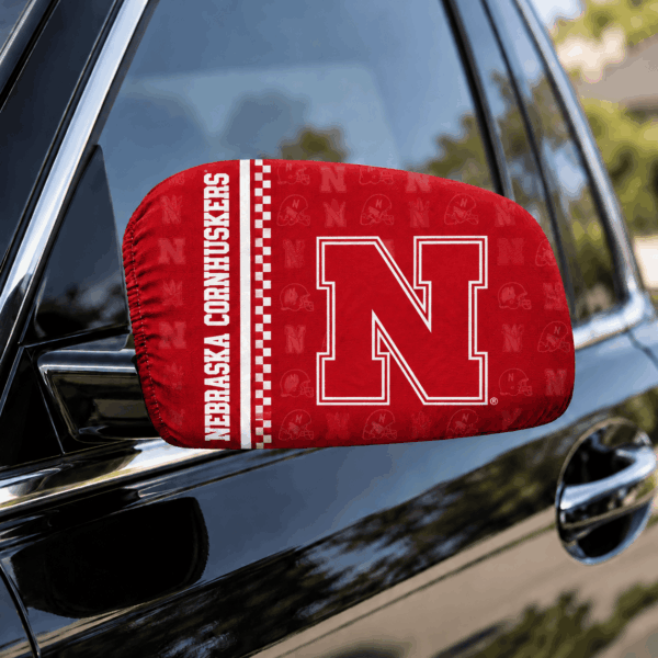 Nebraska Cornhuskers Car Rearview Mirror Cover