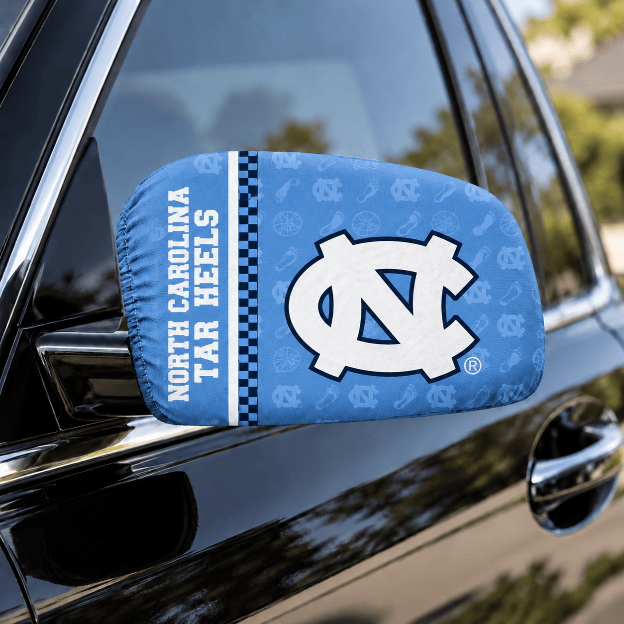 North Carolina Tar Heels Car Rearview Mirror Cover