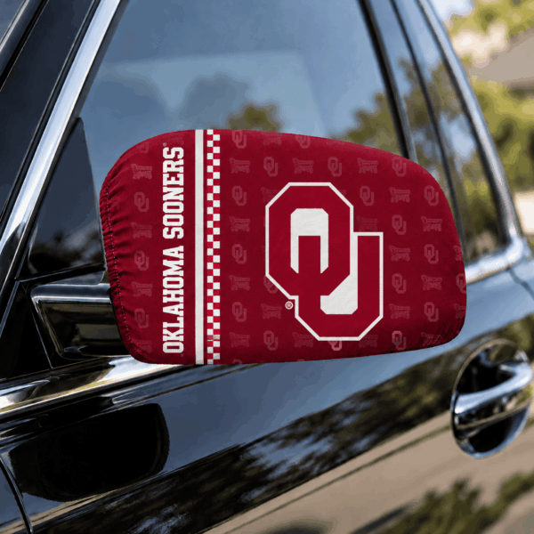 Oklahoma Sooners Car Rearview Mirror Cover