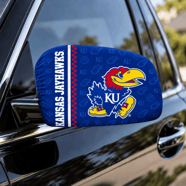 Kansas Jayhawks Car Rearview Mirror Cover