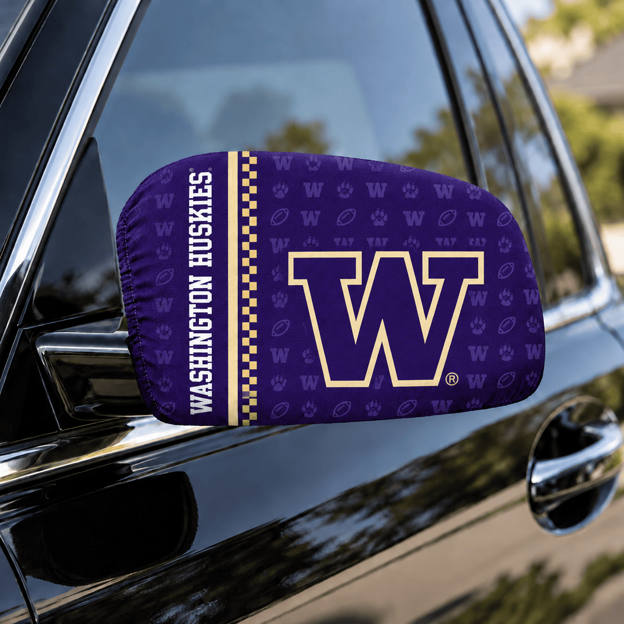 Washington Huskies Car Rearview Mirror Cover